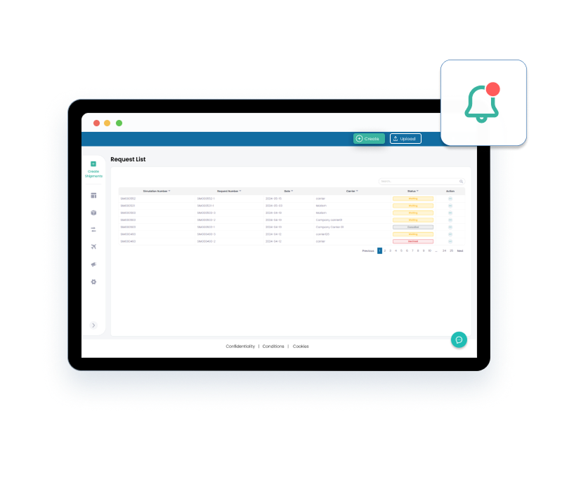 Answer quotation request